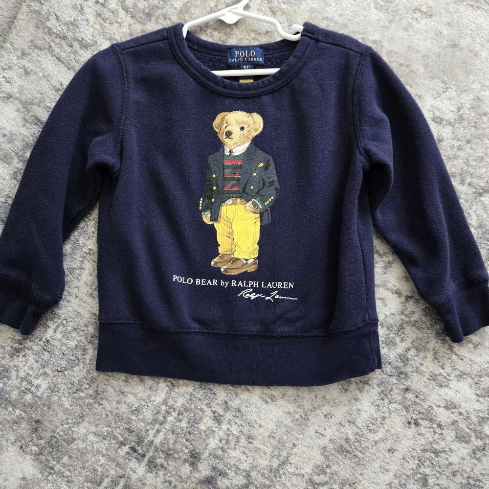 Ralph Lauren polo bear sweatshirt